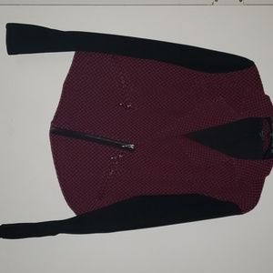 Black and red houndstooth Torrid jacket size 1